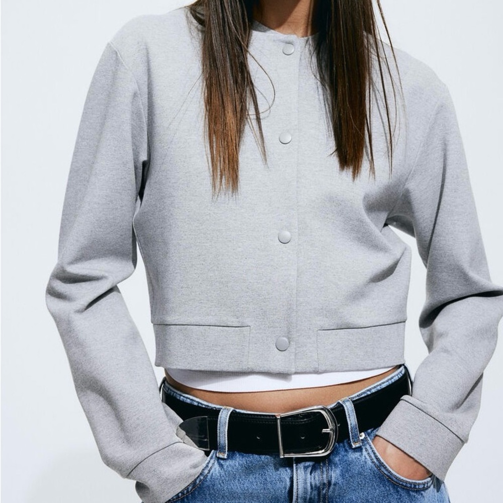 H&M Bomber Style Top